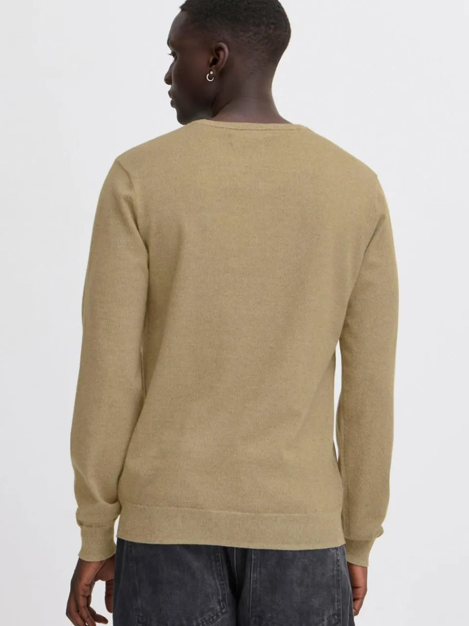 BLEND Pullover & Strickjacken<Herren Strickpullover - BHBRUTON V-neck beige meliert