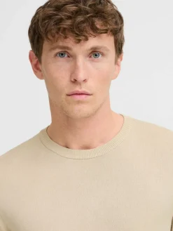 BLEND Pullover & Strickjacken<Herren Strickpullover - BHDAN beige meliert