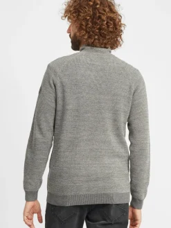 BLEND Pullover & Strickjacken<Herren Strickpullover - BHComulco grau uni