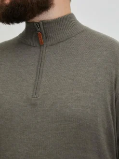 BLEND Pullover & Strickjacken<Herren Strickpullover - BHRobin BT grau uni