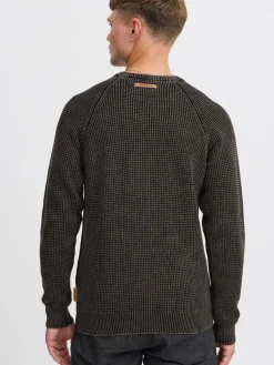 Indicode Pullover & Strickjacken<Herren Strickpullover - IDRockford schwarz uni