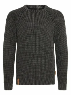 Indicode Pullover & Strickjacken<Herren Strickpullover - IDRockford schwarz uni