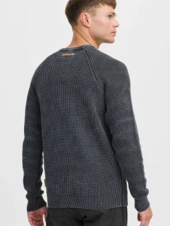 Indicode Pullover & Strickjacken<Herren Strickpullover - IDRockford marine uni