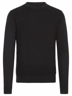 Indicode Pullover & Strickjacken<Herren Strickpullover - IDRicardo schwarz uni