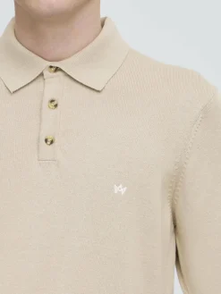 Kronstadt Pullover & Strickjacken|Poloshirts<Herren Strickpullover - KSEmil beige uni