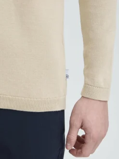 Kronstadt Pullover & Strickjacken|Poloshirts<Herren Strickpullover - KSEmil beige uni