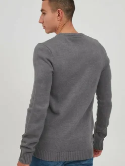 11 Project Pullover & Strickjacken<Herren Strickpullover - PRNoel grau meliert