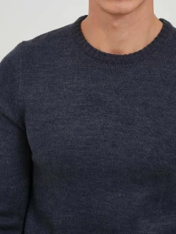 11 Project Pullover & Strickjacken<Herren Strickpullover - PRNoel blau meliert