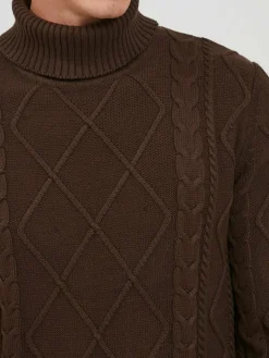 Solid Pullover & Strickjacken<Herren Strickpullover - SDTerence braun uni