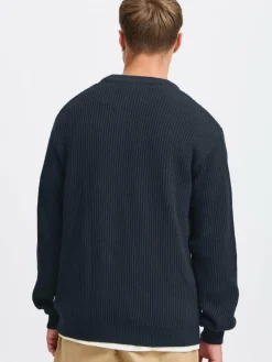 Solid Pullover & Strickjacken<Herren Strickpullover - SDGia blau uni