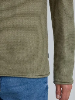 Solid Pullover & Strickjacken<Herren Strickpullover - SDJarah grün uni