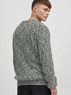 Solid Pullover & Strickjacken<Herren Strickpullover - SDGubber blau meliert