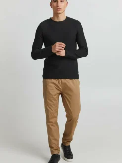 Solid Pullover & Strickjacken<Herren Strickpullover - SDJarah schwarz uni