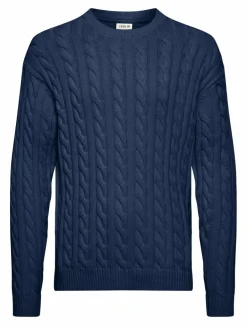 Herren Solid Pullover & Strickjacken><noscript><img width=