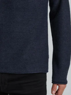 Solid Pullover & Strickjacken<Herren Strickpullover - SDJarah blau uni