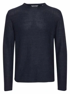 Solid Pullover & Strickjacken<Herren Strickpullover - SDJarah blau uni
