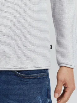 Solid Pullover & Strickjacken<Herren Strickpullover - SDJarah hellgrau uni