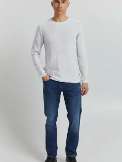 Solid Pullover & Strickjacken<Herren Strickpullover - SDJarah hellgrau uni