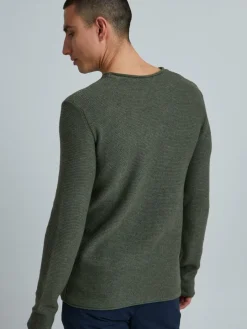 Solid Pullover & Strickjacken<Herren Strickpullover - SDJarah schwarz uni