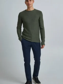 Solid Pullover & Strickjacken<Herren Strickpullover - SDJarah schwarz uni