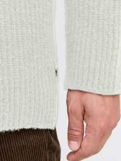 Solid Pullover & Strickjacken<Herren Strickpullover - SDNOHI hellgrau meliert