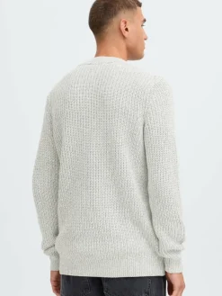 Solid Pullover & Strickjacken<Herren Strickpullover - SDRICKY hellgrau meliert