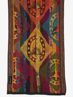 Carlo Colucci Schals & Tücher<Herren Strickschal - Carrossa schwarz bedruckt