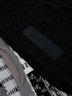 Herren Carlo Colucci Schals & Tücher>Herren Strickschal - Di Rosa