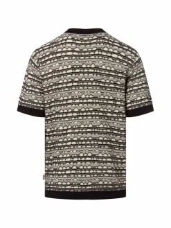 Redefined Rebel Shirts<Herren Strickshirt - RRRocco schwarz mehrfarbig strukturiert