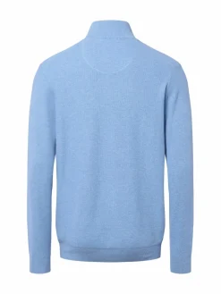 Fynch-Hatton Pullover & Strickjacken<Herren Strick-Troyer hellblau meliert