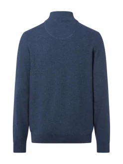 Fynch-Hatton Pullover & Strickjacken<Herren Strick-Troyer marine meliert
