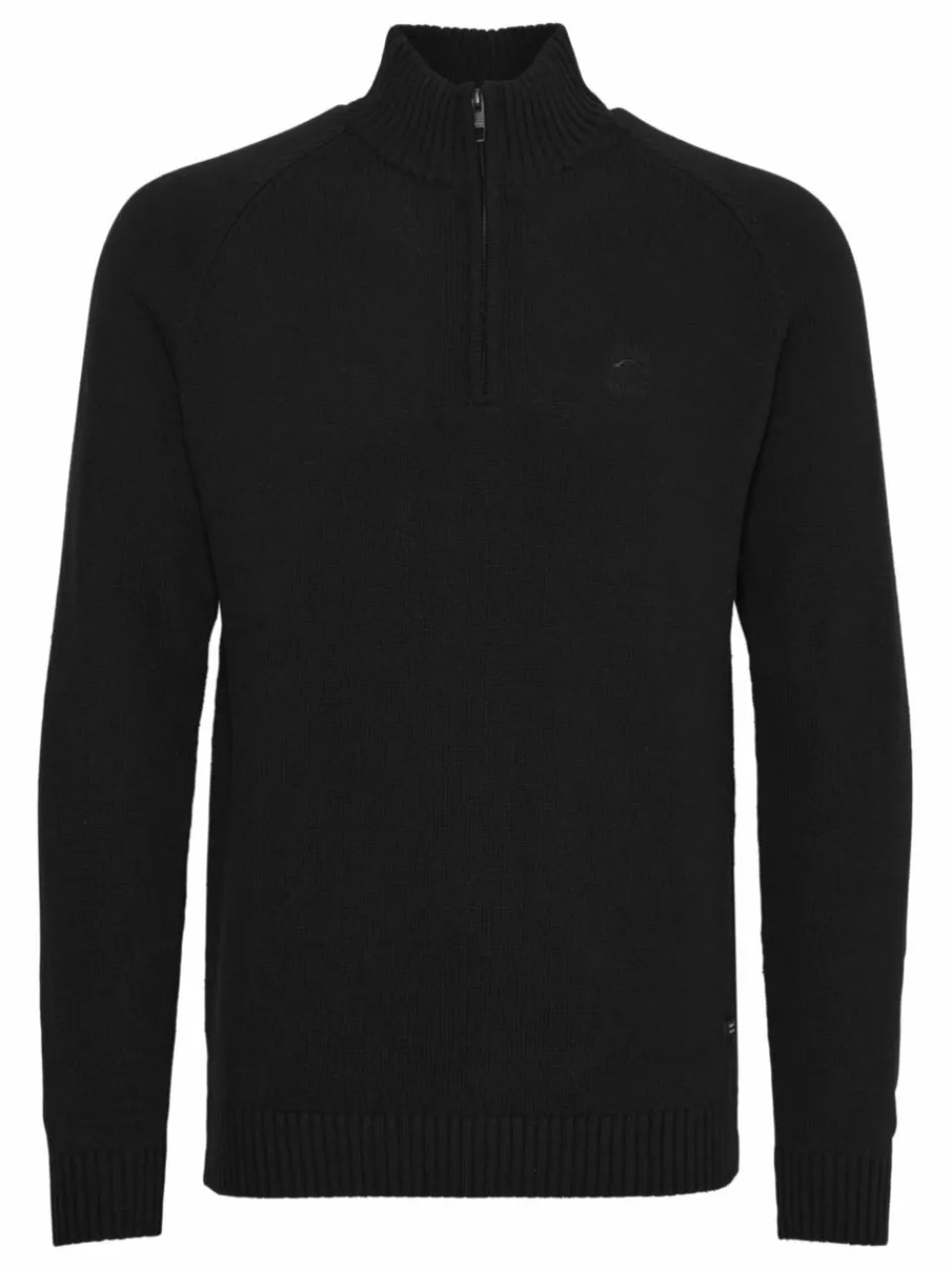 Indicode Pullover & Strickjacken<Herren Stricktroyer - IDTorino schwarz meliert