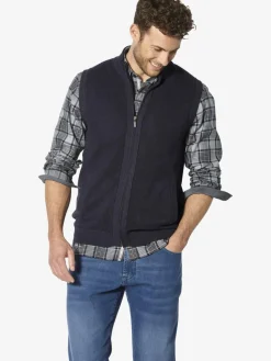 BABISTA Pullover & Strickjacken<Herren Strickweste - AMOTASSI blau uni