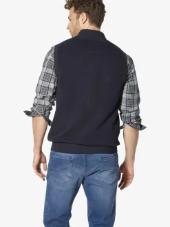 BABISTA Pullover & Strickjacken<Herren Strickweste - AMOTASSI blau uni