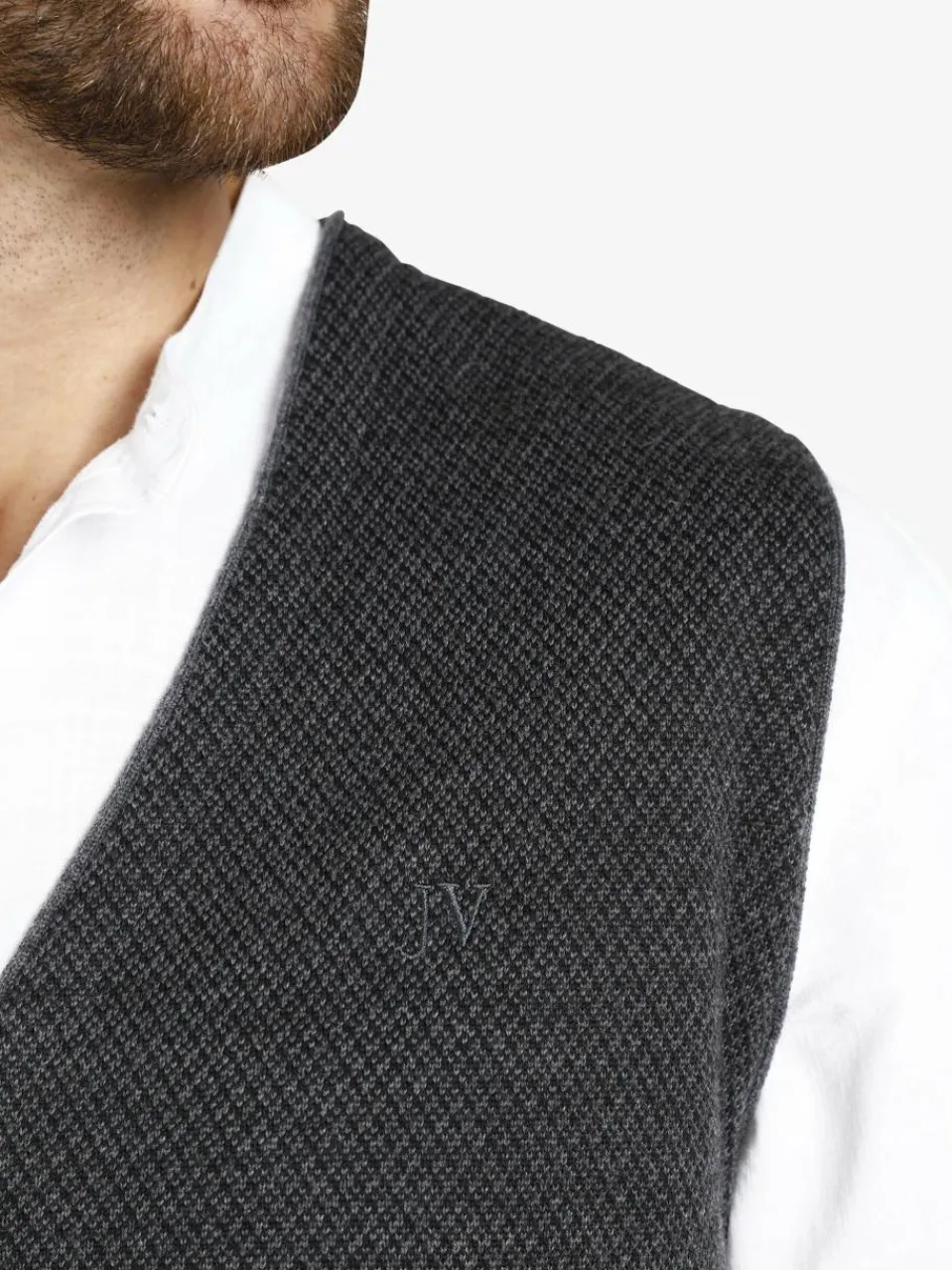 Herren Jan Vanderstorm Anzüge>Herren Strickweste - TANE