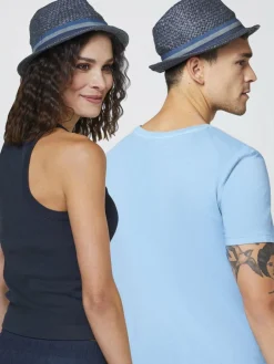 Chiemsee Mützen & Caps<Herren Strohhut grau uni