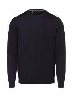 MAERZ Pullover & Strickjacken<Herren Summer Merino Pullover marine uni