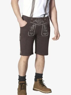 Herren Jan Vanderstorm Hosen>Herren Sweatbermuda - DENNIK