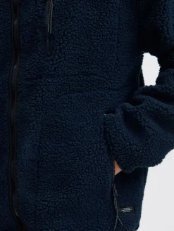 BLEND Sweatshirts & Sweatjacken<Herren Sweater blau uni