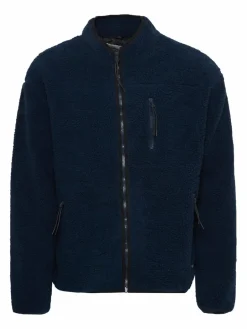 BLEND Sweatshirts & Sweatjacken<Herren Sweater blau uni