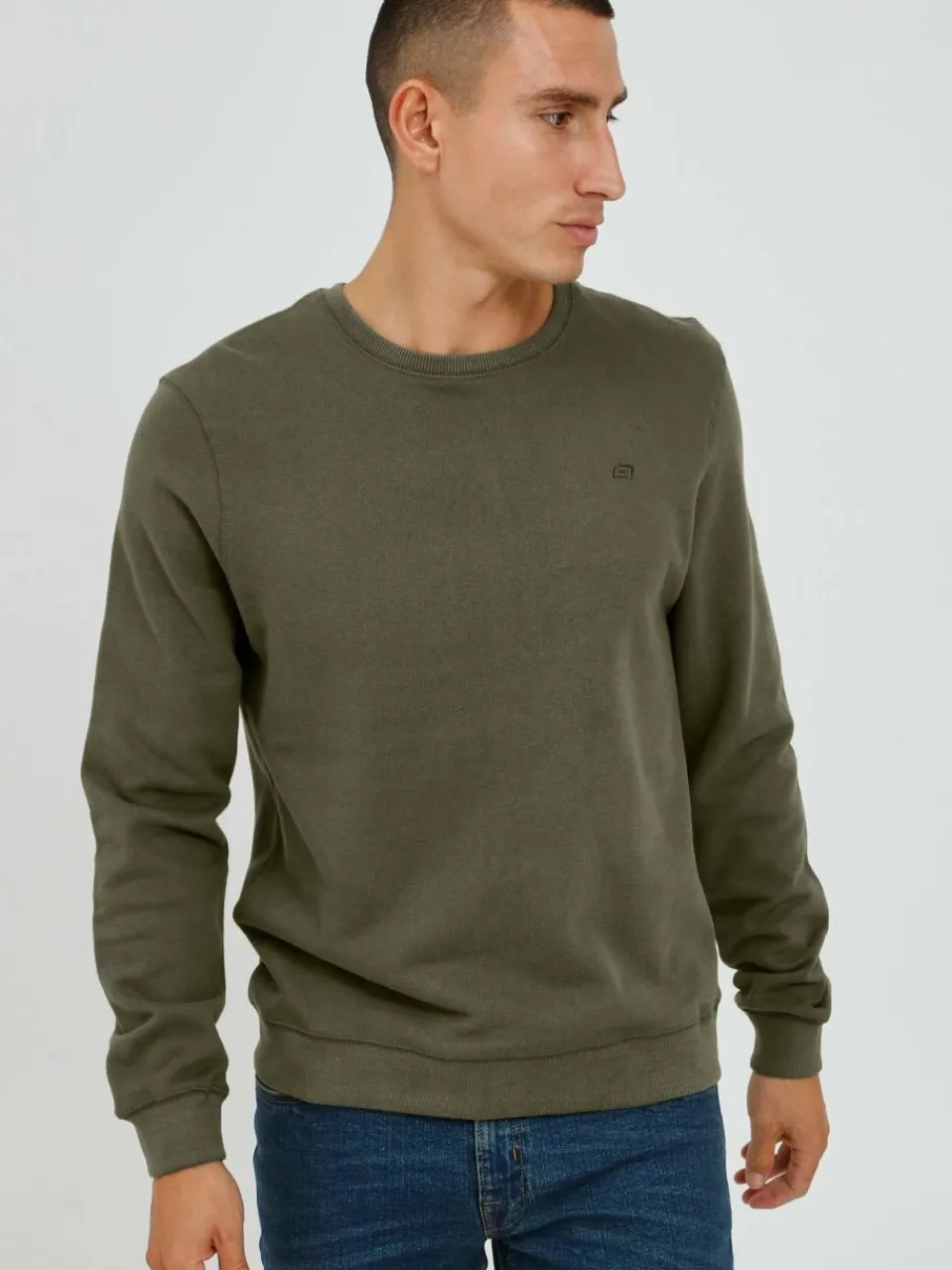 BLEND Sweatshirts & Sweatjacken<Herren Sweater - BHAvebury grün uni