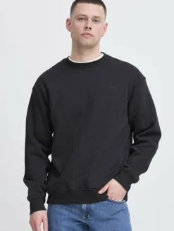 BLEND Sweatshirts & Sweatjacken<Herren Sweater - BHJUE schwarz uni