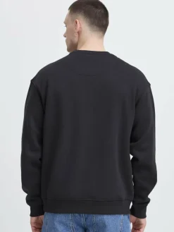 BLEND Sweatshirts & Sweatjacken<Herren Sweater - BHJUE schwarz uni