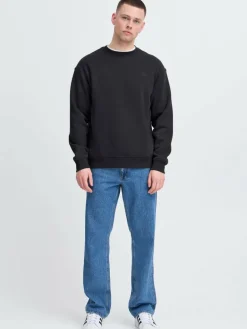 BLEND Sweatshirts & Sweatjacken<Herren Sweater - BHJUE schwarz uni