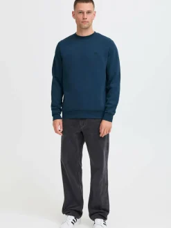 BLEND Sweatshirts & Sweatjacken<Herren Sweater - BHTony blau uni