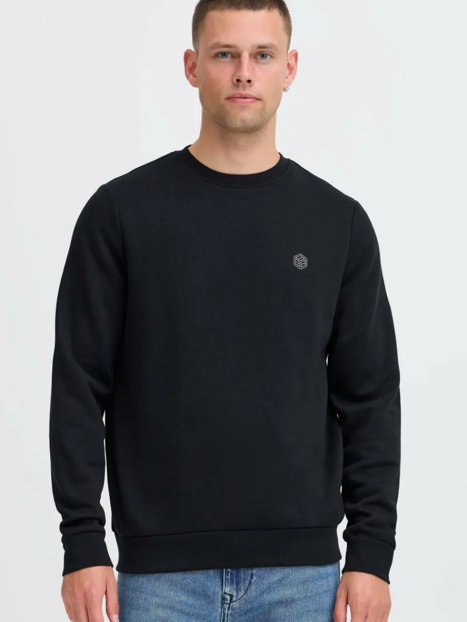 BLEND Sweatshirts & Sweatjacken<Herren Sweater - BHTony schwarz uni