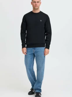BLEND Sweatshirts & Sweatjacken<Herren Sweater - BHTony schwarz uni
