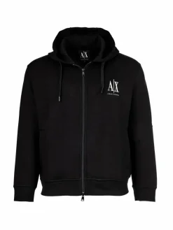 Armani Exchange Sweatshirts & Sweatjacken<Herren Sweatjacke schwarz uni