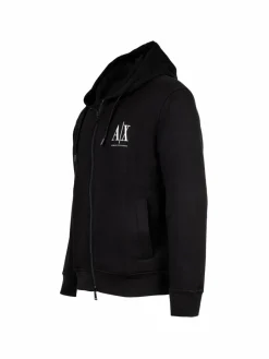 Armani Exchange Sweatshirts & Sweatjacken<Herren Sweatjacke schwarz uni