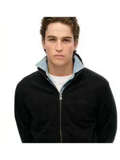 Superdry Sweatshirts & Sweatjacken<Herren Sweatjacke schwarz uni